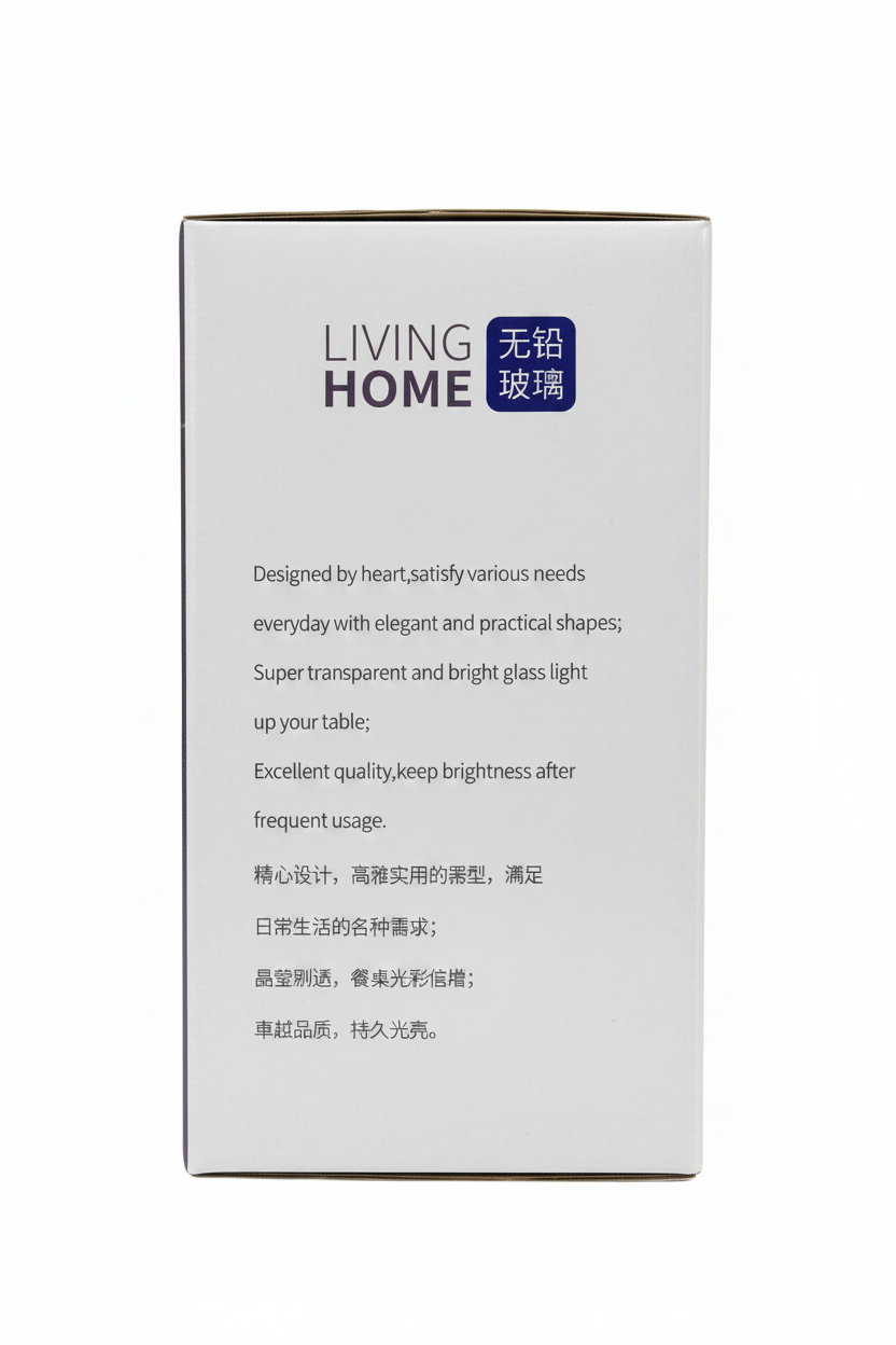 Lang Xu Crystal Glass Vase – Bubble Texture Design | Living Home