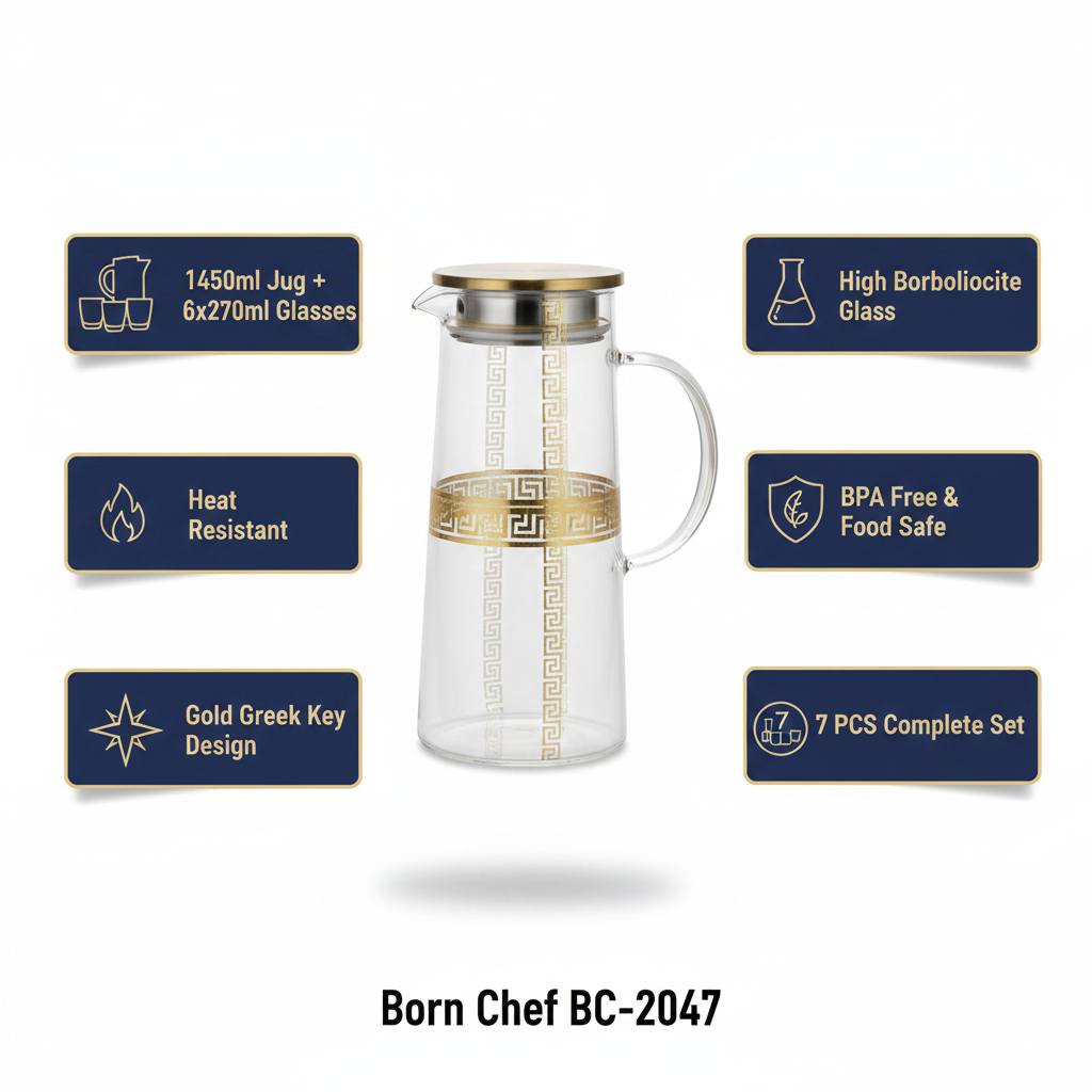 Born Chef BC-2047 - Features Infographic