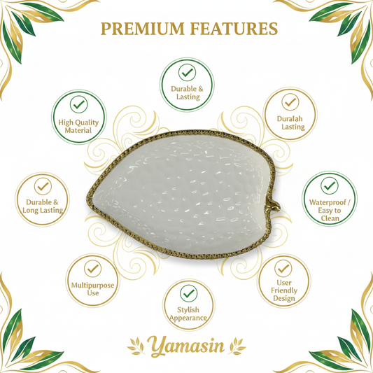Yamasin Jewel Banana Leaf Platter – Premium Features Infographic