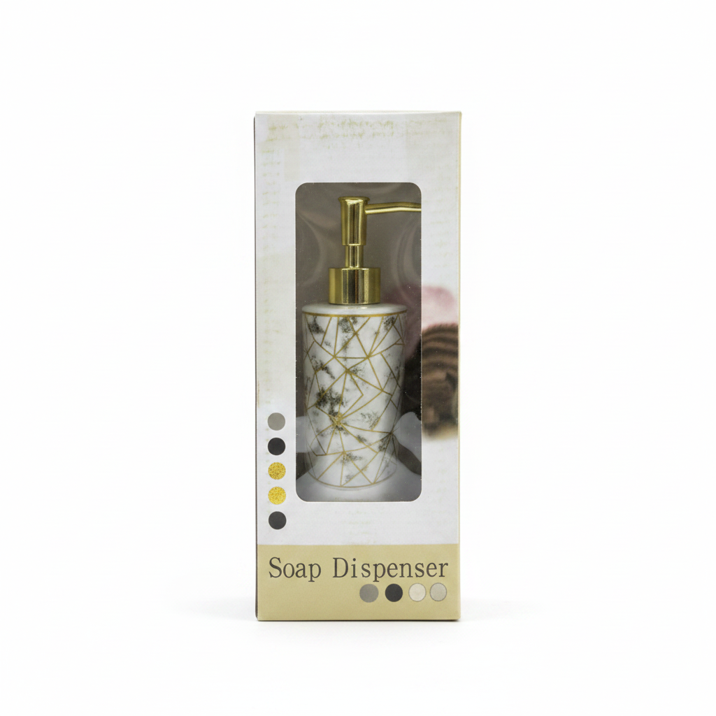 Soap Dispenser Box - White Background