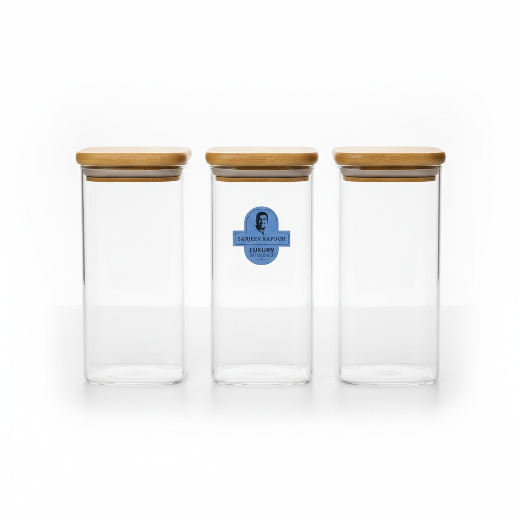 3 Jar Set Front View