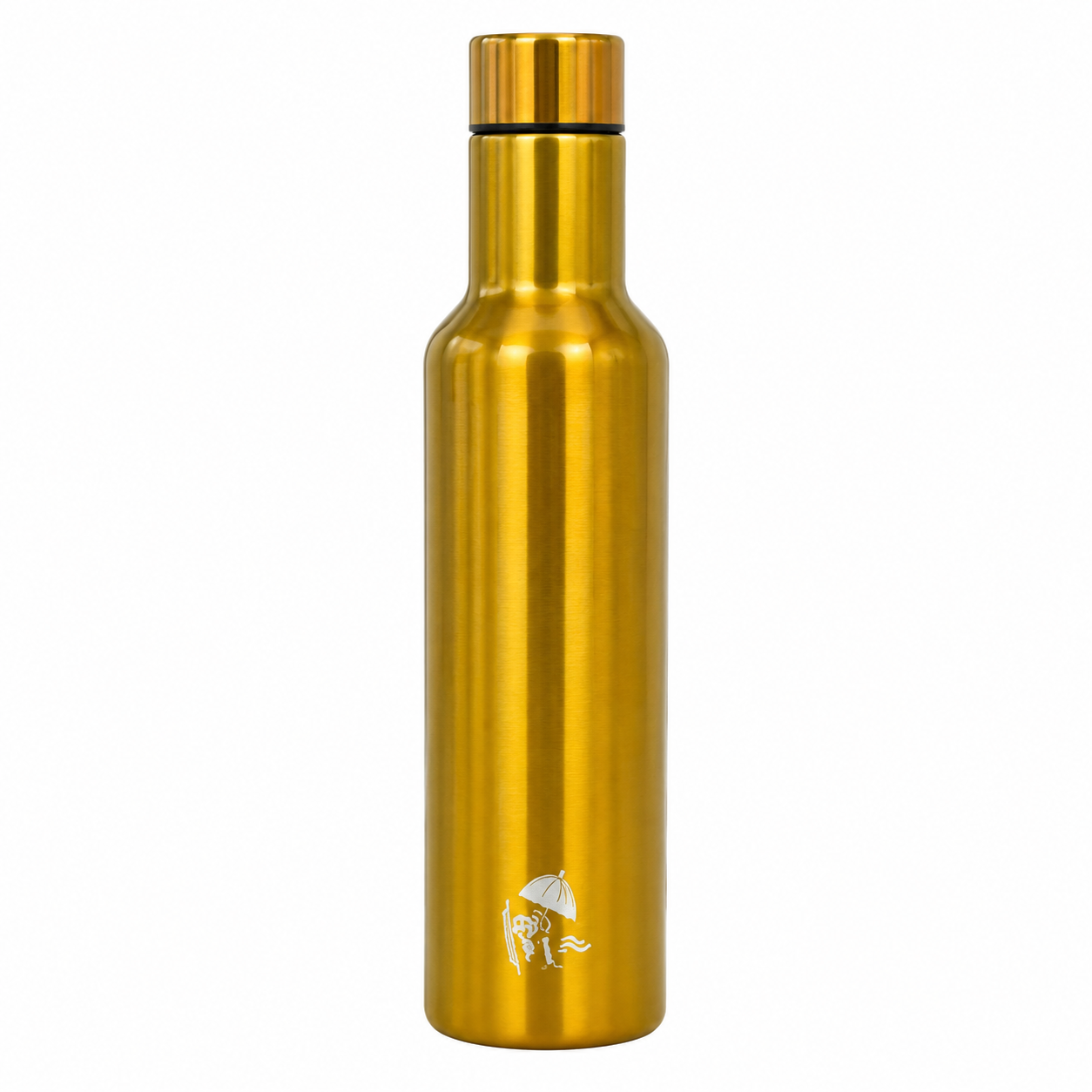 Stainless Steel Water Bottle | Golden | BC-9004