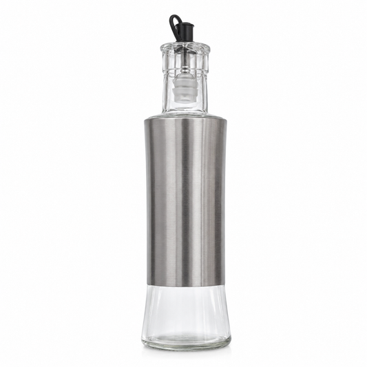 Oil & Vinegar Bottle Set | Stainless Steel |