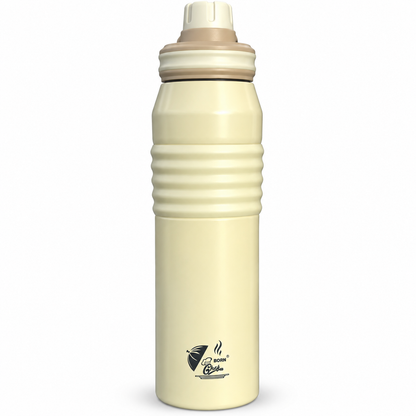 Born Chef Premium Stainless Steel Water Bottle 900ml | Leak-Proof, Rust Resistant, Everyday Use