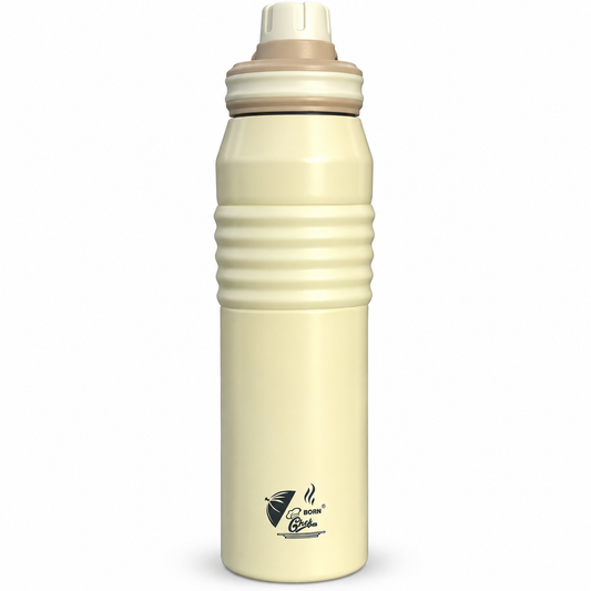 Born Chef Premium Stainless Steel Water Bottle 900ml | Leak-Proof, Rust Resistant, Everyday Use