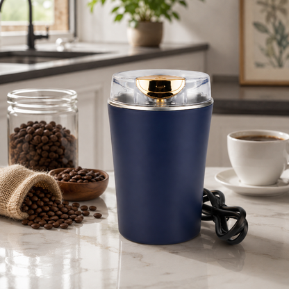 Electric Coffee & Spice Grinder – Stainless Steel, 200W