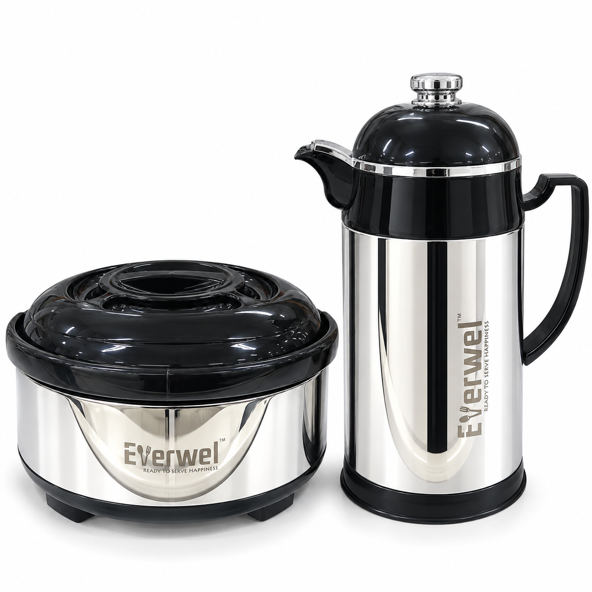 Everwel 2-Piece Insulated Casserole and Serving Jug Set
