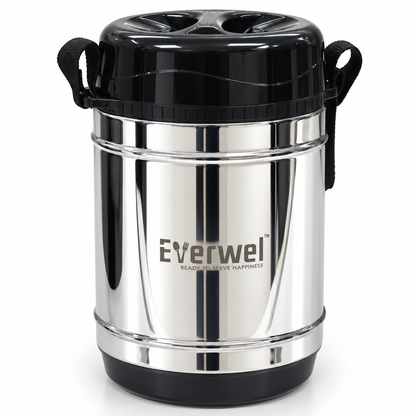 Everwel 2-Piece Insulated Casserole and Tiffin Carrier Set