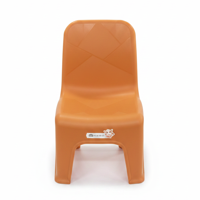 Kids Plastic Chair | Lightweight Stackable Children Chair | Ergonomic Back Support | School & Home Use