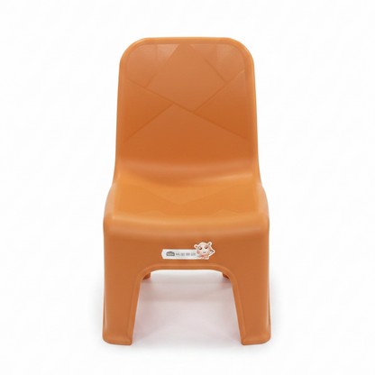 Kids Plastic Chair | Lightweight Stackable Children Chair | Ergonomic Back Support | School & Home Use
