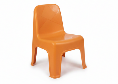 Kids Plastic Chair | Lightweight Stackable Children Chair | Ergonomic Back Support | School & Home Use