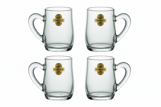 Yamasin Glass Mug Set - 4 Pcs in Gift Box