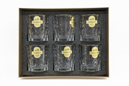 Yamasin Whisky Glass Set - 6 Pcs in Gift Box