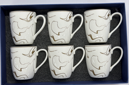 BORN Chef Gold Marble Swirl Mug Original