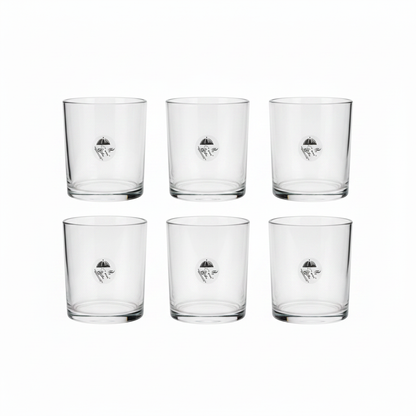Born Glass Tumblers - Front View