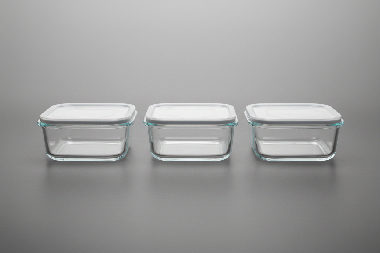 Borosilicate Containers Clear View