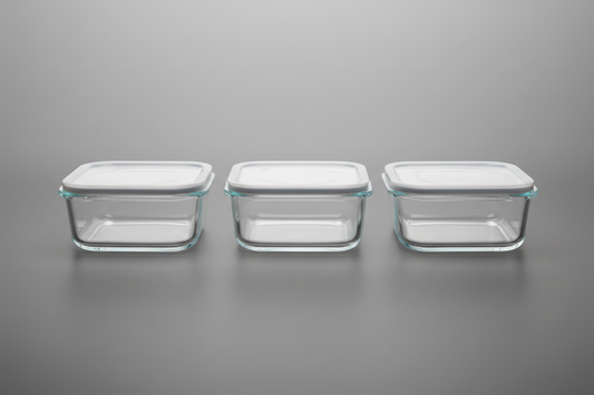 Borosilicate Containers Clear View