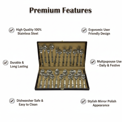 Cutlery Set Infographic