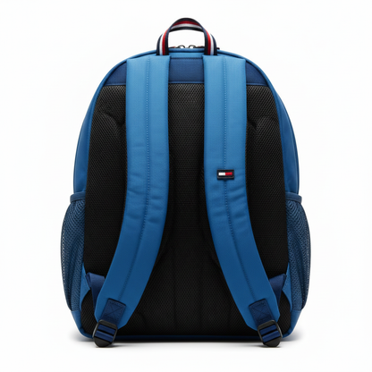 Dark Blue Backpack Back