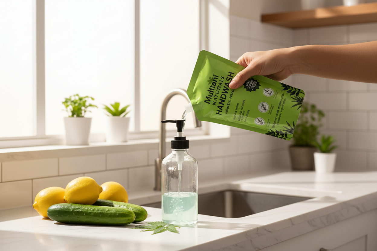 Eco-Friendly Kitchen Use – Multani Naturals Handwash