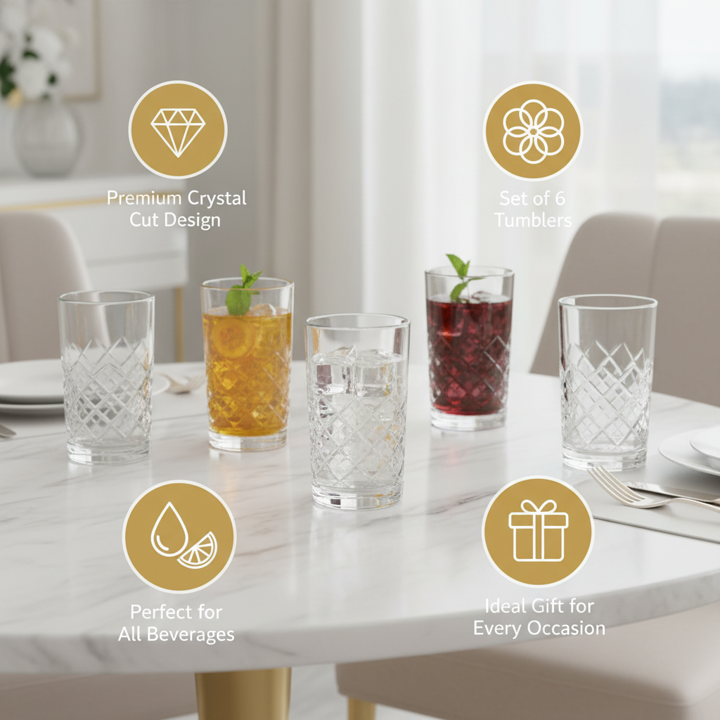 Glassware Benefits Infographic