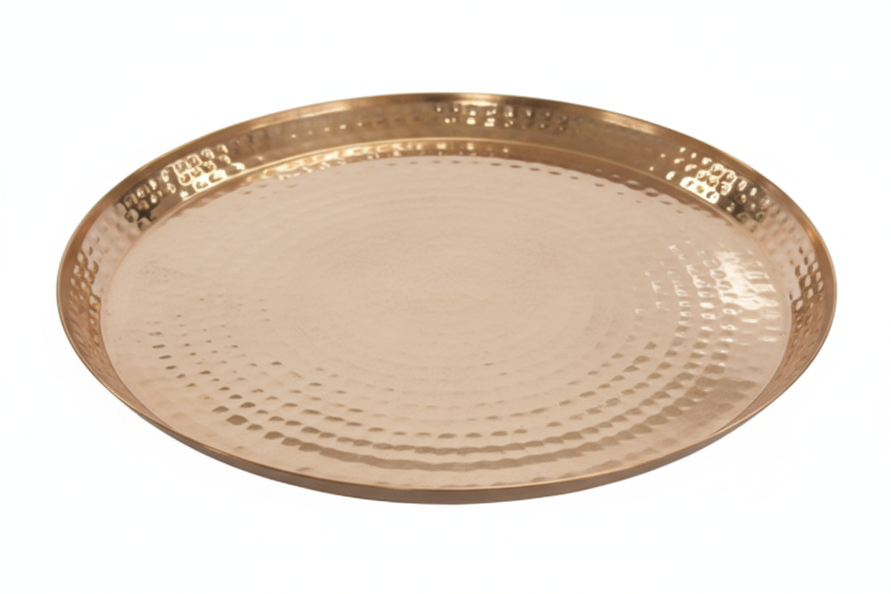 Hammered Steel Thali
