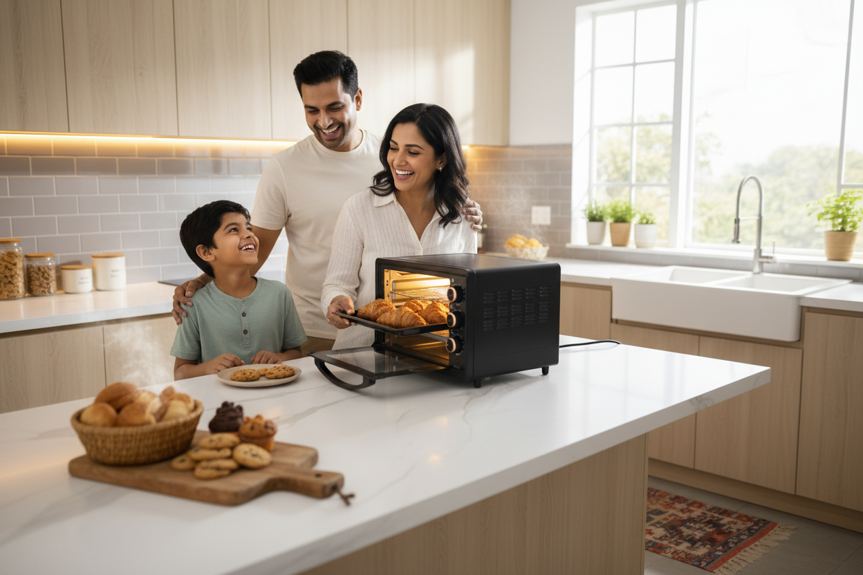 Mini Oven Toaster – Compact Electric Baking Oven