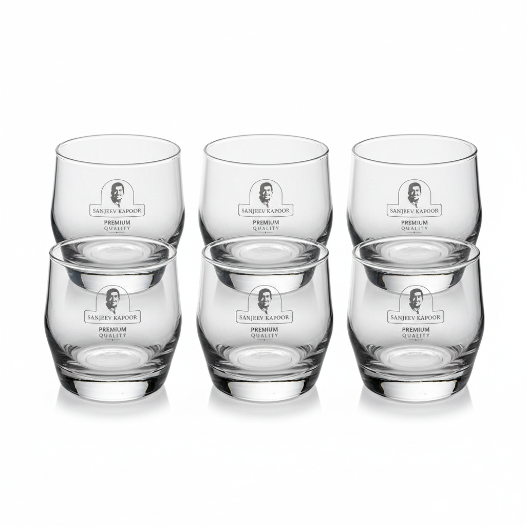 Sanjeev Kapoor Scirio Whiskey Glass Set - Hero Image