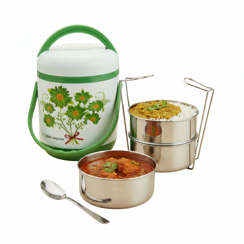 Everwel Smart Tiffin Box - Lifestyle Shot