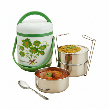 Everwel Smart Tiffin Box - Lifestyle Shot