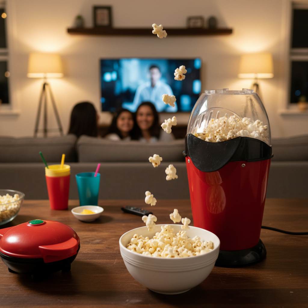 Popcorn Maker - Movie Night Lifestyle