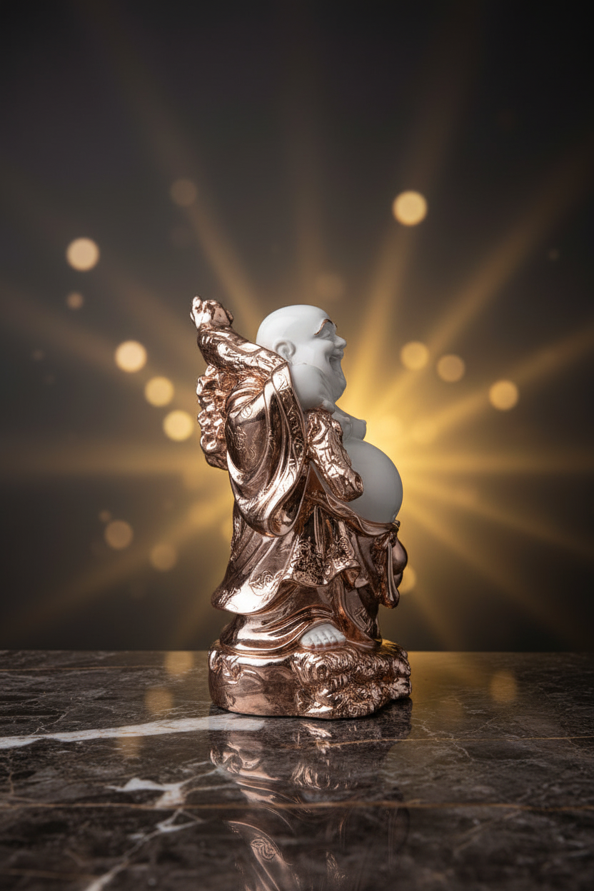 Laughing Buddha - Side Profile
