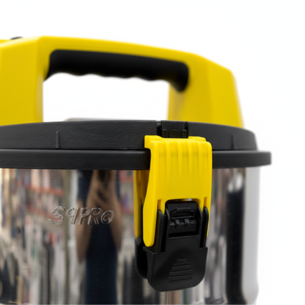 Sipro Vacuum Cleaner - Close-up Handle Detail