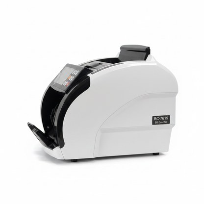 BORN BC-7619 Bill Counter Machine Side View