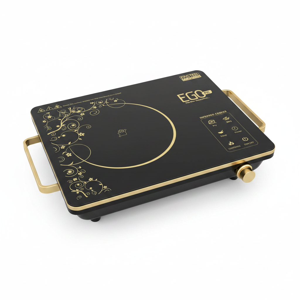 EGO PIC Infrared Cooker - Three-Quarter Angle