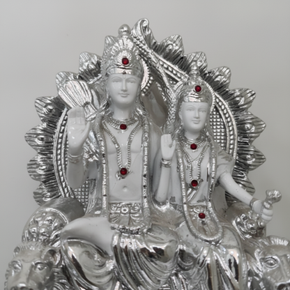 Silver Ram Sita close up detail