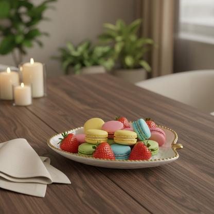 Yamasin Jewel Banana Leaf Platter – Lifestyle Image
