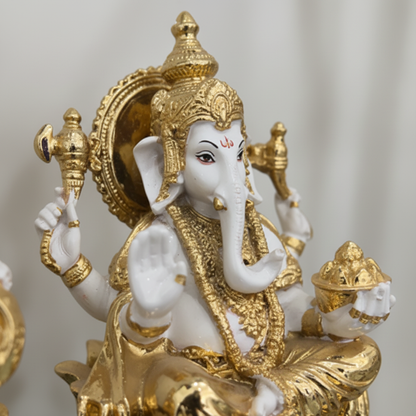 Ganesha Idol Close-up Detail