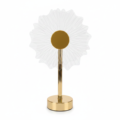3D Acrylic Flower Lamp - White Background Off