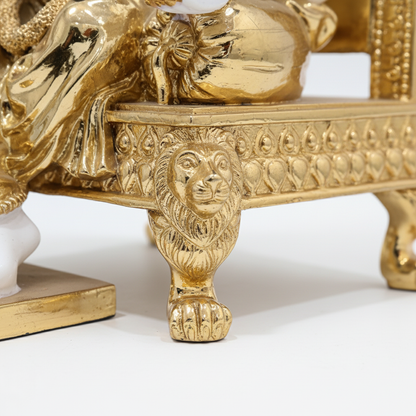Ganesha Singhasan Throne Base Close-up