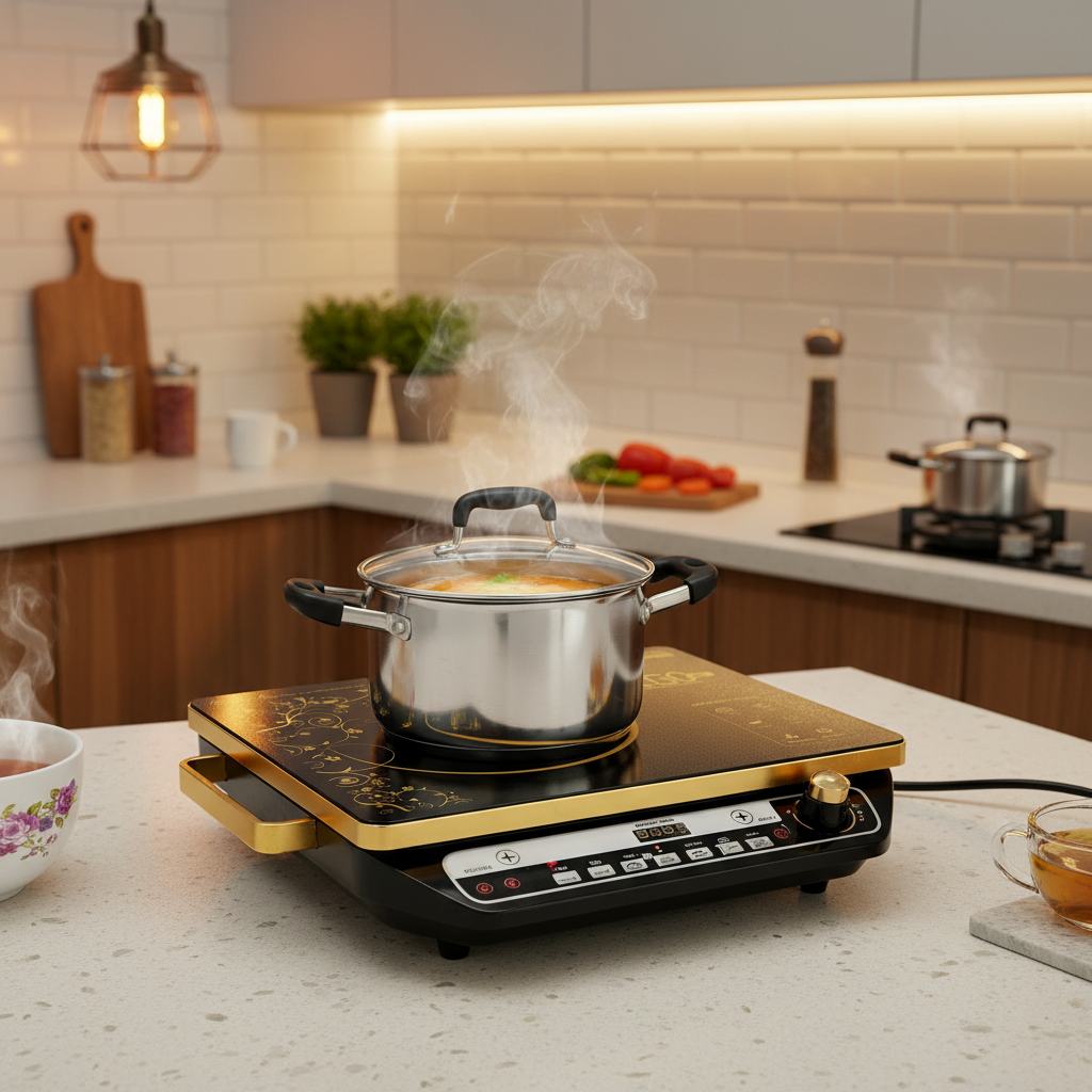EGO PIC Infrared Cooker - Kitchen Lifestyle