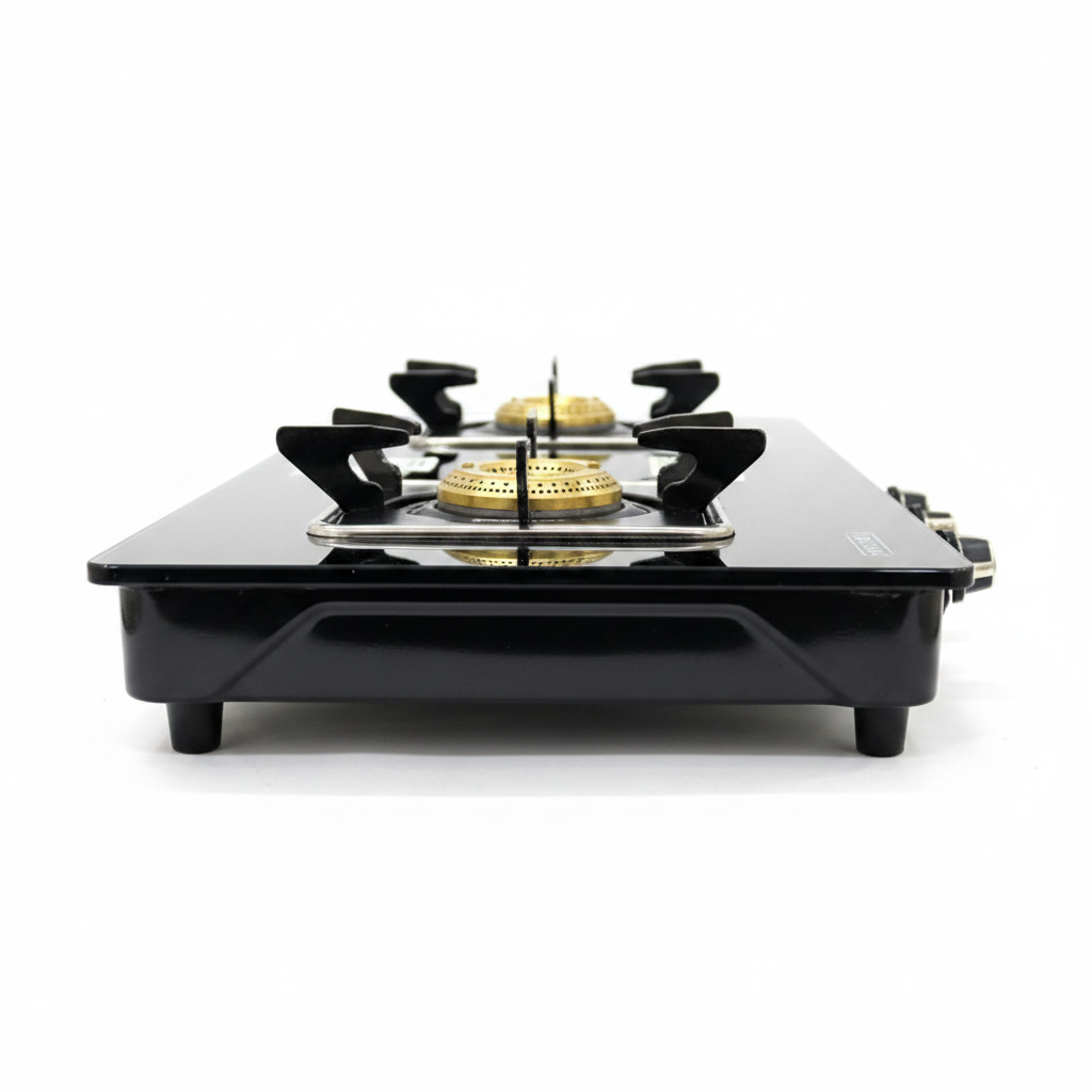 Comet 2 Burner Gas Stove - Side Profile
