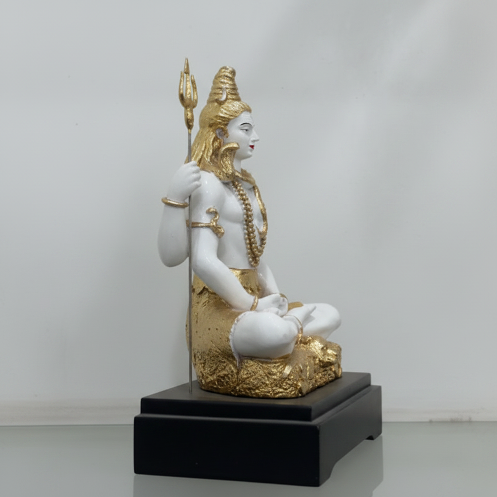 Shiva Idol Right Side Profile
