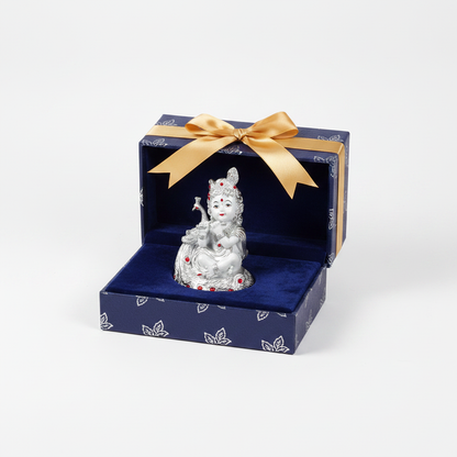 Silver Bal Gopal Gift Box Presentation