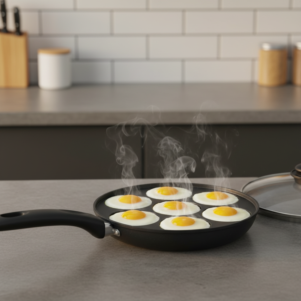 Egg Poacher Pan – Lifestyle Cooking View