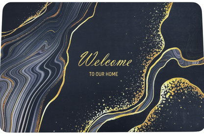 Welcome To Our Home Door Mat - Front Flat Lay