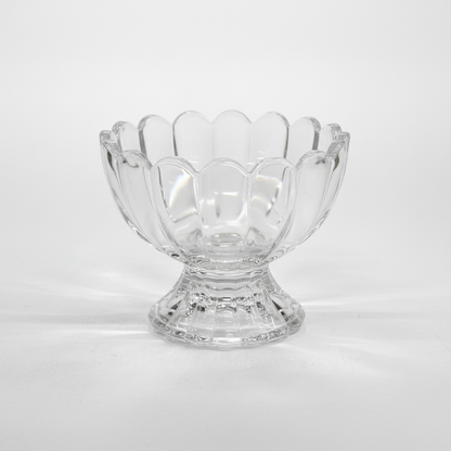 Rohn Single Glass Ice Cream Cup - Side View