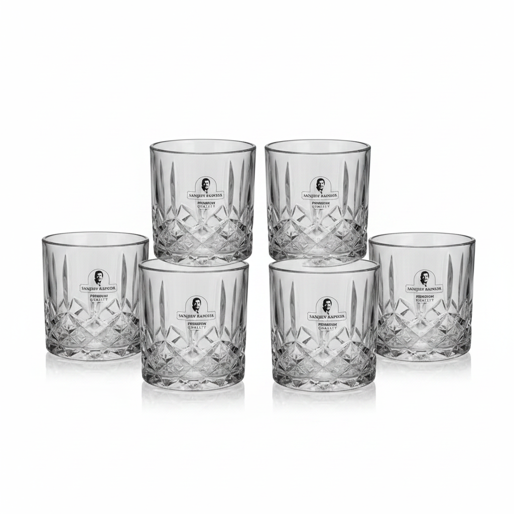 Sanjeev Kapoor Opara Whiskey Glass Set - Hero Image