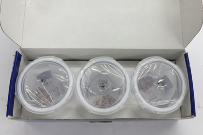 Born Chef Parka Series 3 Round Glass Containers Unboxing View