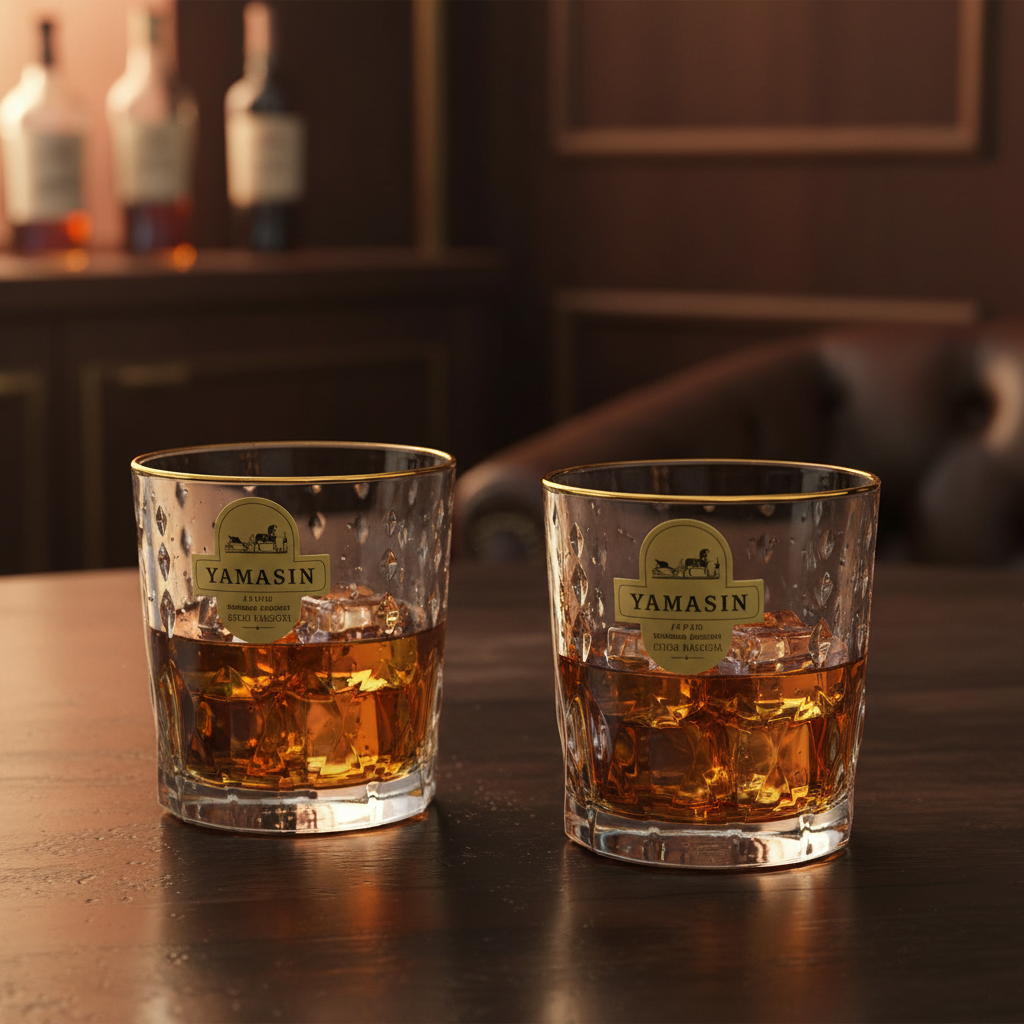 Yamasin Whisky Glass - Bar Lifestyle Shot